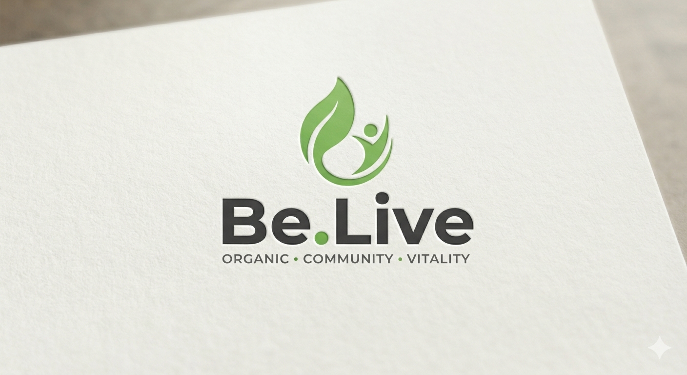 Be.Live Organics Logo